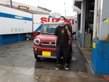 ハスラー ＨＹＢＲＩＤ Ｘ☆御納車☆致しました♪♪♪