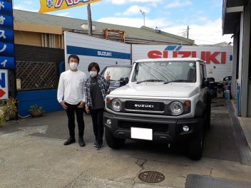 ジムニーシエラＪＣ☆御納車☆致しました♪♪♪