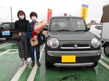 ハスラーのご納車、おめでとうございます