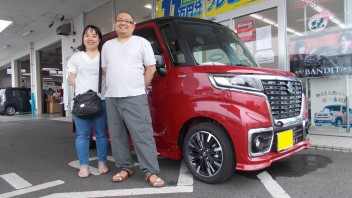 ★スペーシアカスタムご納車いたしました★