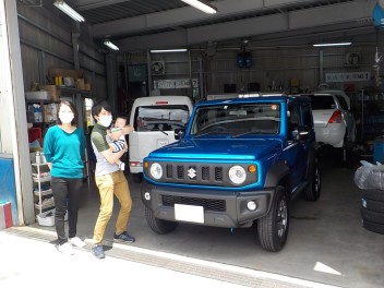 ジムニーシエラＪＣ☆御納車☆致しました♪♪♪
