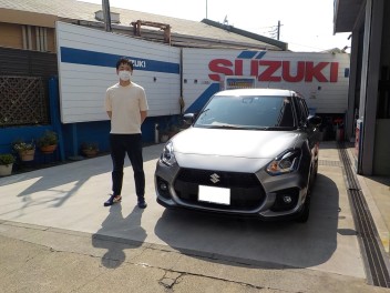 スイフトスポーツ☆御納車☆致しました♪♪♪
