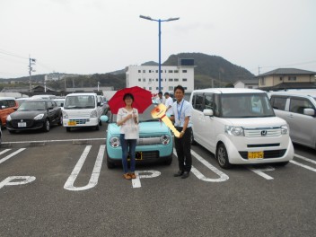 ☆ラパンご納車おめでとうございます☆