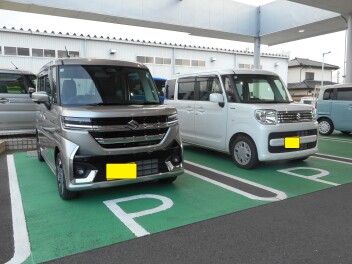 連続納車ギャラリー投稿　第一弾　～スペーシアカスタム編～