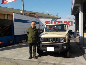 ジムニーシエラＪＣ☆御納車☆致しました♪♪♪