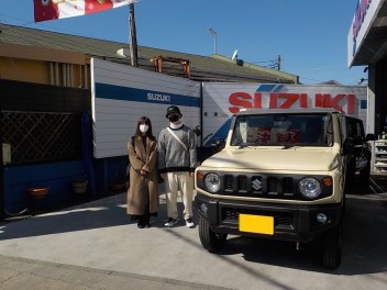 ジムニー ＸＣ☆御納車☆致しました♪♪♪