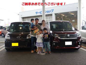 ソリオのご納車おめでとうございます！