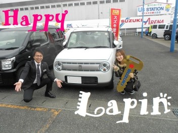 アルトラパンご納車です。