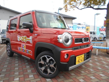 新型ハスラー試乗できます