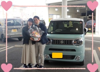 ワゴンRスマイルご納車させていただきました☆彡