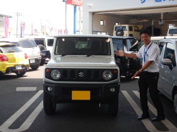 ジムニーご納車させていただきました★