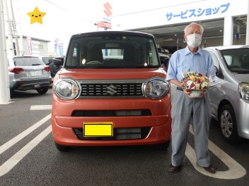 ワゴンRスマイルご納車　ありがとうございます！！