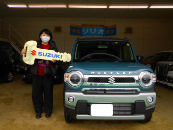 ☆　ハスラー　Ｊスタイル　納車です！　☆