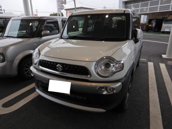 クロスビー納車させて頂きました。
