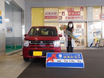 ☆★☆　B様 ワゴンＲご納車です！　☆★☆