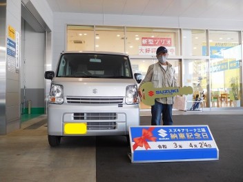 ☆★☆　K様 エブリイご納車です！　☆★☆