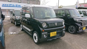 スペーシアギアの新しい展示車が入荷しました♪♪