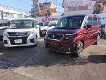 新型ソリオバンディット展示中！！