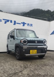 新型ハスラー　タフワイルド　試乗車