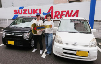 ワゴンＲ　ご納車おめでとうございます