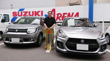スイフトスポーツご納車おめでとうございます
