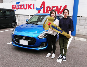スイフト　ご納車おめでとうございます！