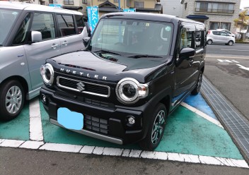 ハスラーご納車いたしました！