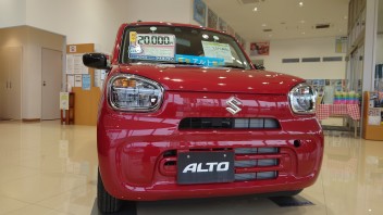 【新型車】新型アルト展示中です！