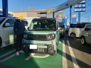 スペーシアギア納車いたしました！