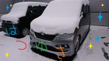 ☆★初雪観測★☆タイヤ交換はお済ですか？？