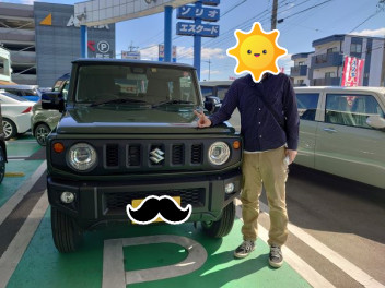 ジムニー納車いたしました！