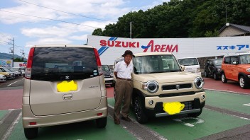 新型ハスラー納車式！！！