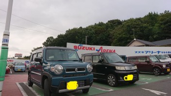 新型ハスラー　納車式！！