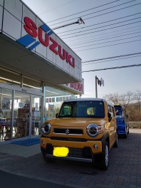 新型ハスラー納車式！！