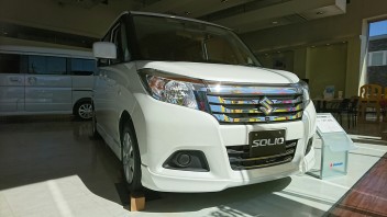 ソリオ特別仕様車「ＧＸ２」展示中！