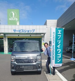 新型エブリィワゴン　入庫致しました！
