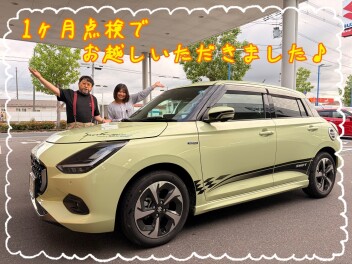 スイフトに１ヶ月お乗りいただいたご感想☆