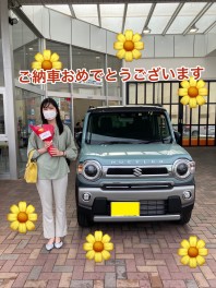 ★D様ハスラー納車式★