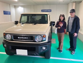 ジムニーシエラ　ご納車　おめでとうございます