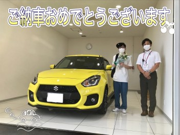 ★☆スイフトスポーツをご納車致しました★☆