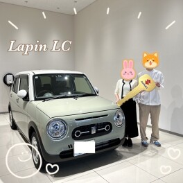 ラパンＬＣご納車させていただきました！