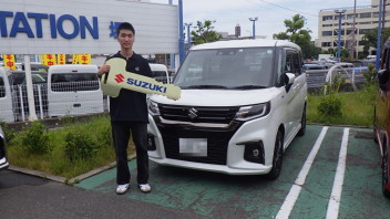 E様　ソリオ　納車させていただきました！