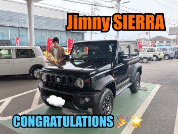 ジムニーシエラご納車です！！