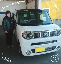 ワゴンRスマイル納車しました！