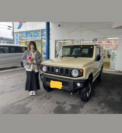 ★ジムニーご納車させていただきました★