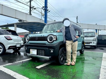 敷戸店第１号！ハスラータフワイルド納車！