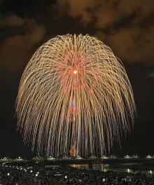 長岡花火2025　正三尺玉しか勝たん　長岡河川敷　