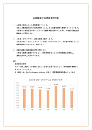 自動車保険の取扱いに関するお客様本位の業務運営方針