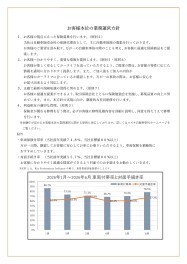 自動車保険の取扱いに関するお客様本位の業務運営方針