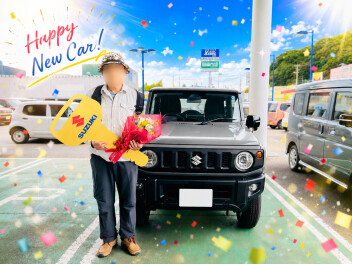 ジムニーご納車おめでとうございます！